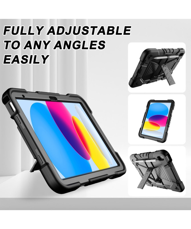 Coque iPad (2025) / 10.9 (2022) antichoc avec support intégré | Rokka