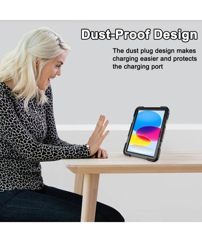 Coque iPad (2025) / 10.9 (2022) antichoc avec support intégré | Rokka