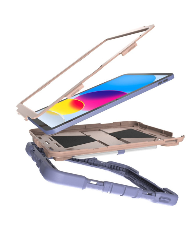 Coque iPad (2025) / 10.9 (2022) antichoc avec support intégré | Rokka