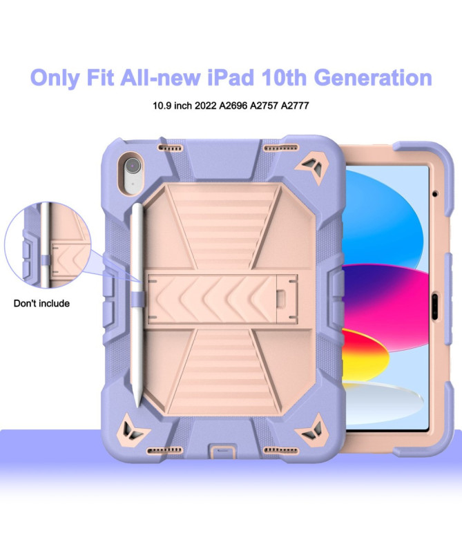 Coque iPad (2025) / 10.9 (2022) antichoc avec support intégré | Rokka