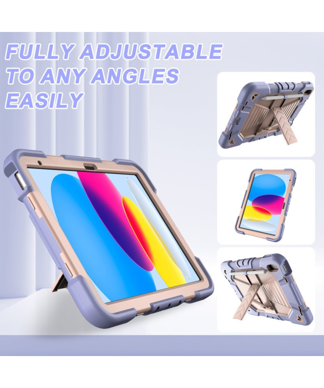Coque iPad (2025) / 10.9 (2022) antichoc avec support intégré | Rokka