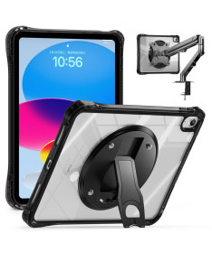 Coque iPad (2025) / 10.9 (2022) antichoc transparente avec support VESA | Nox