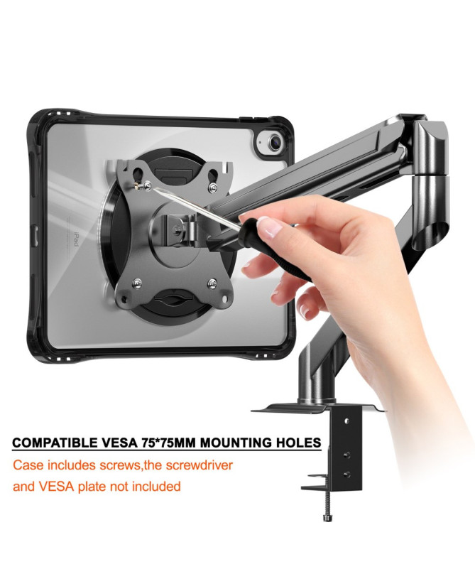 Coque iPad (2025) / 10.9 (2022) antichoc transparente avec support VESA | Nox - photo 3