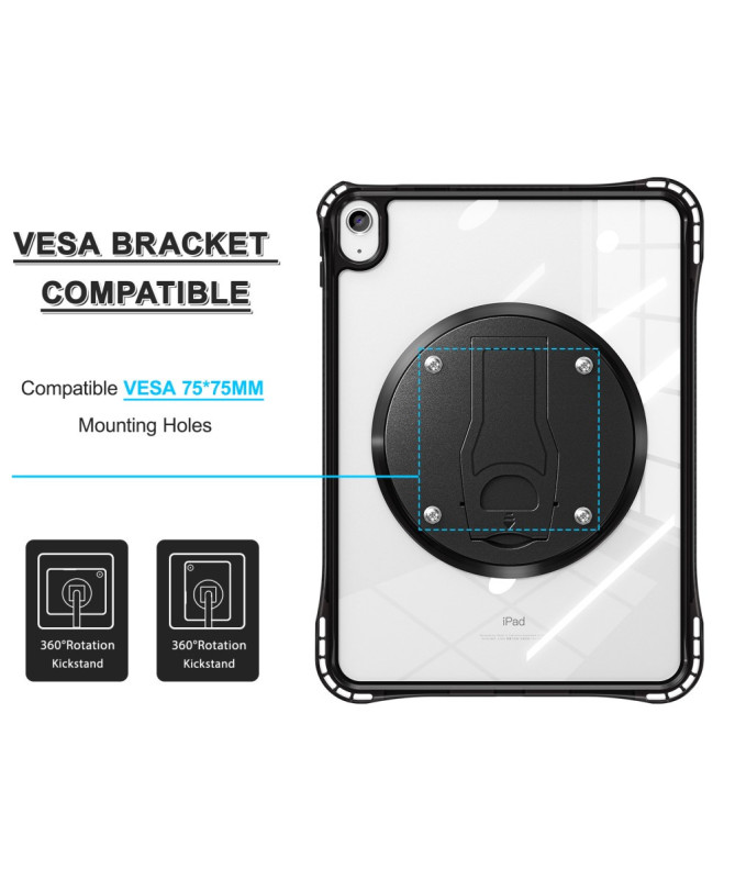 Coque iPad (2025) / 10.9 (2022) antichoc transparente avec support VESA | Nox - photo 4