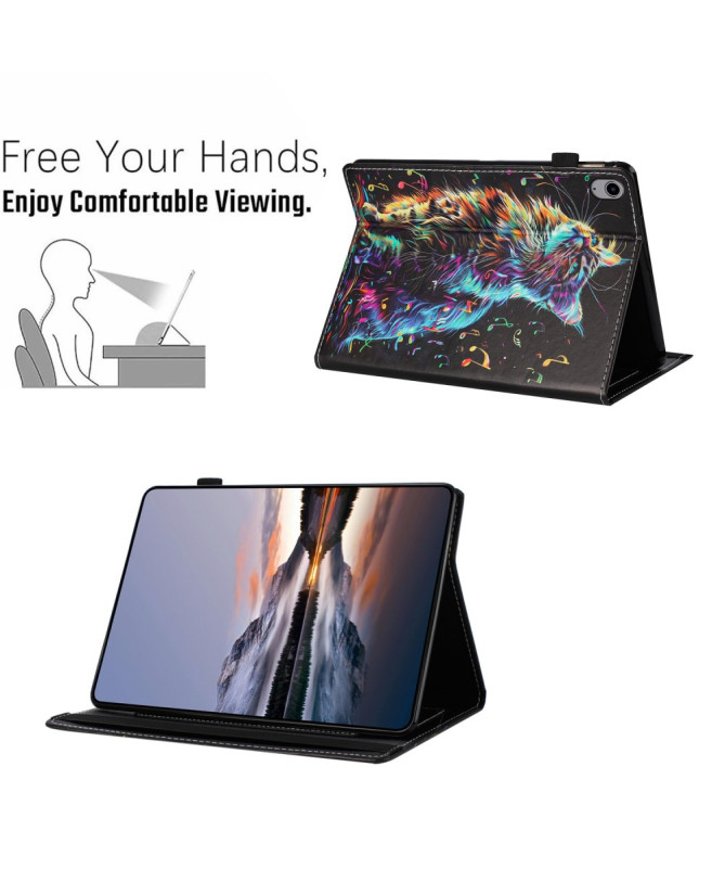 Housse iPad (2025) / 10.9 (2022) avec support et cartes | Jazzcat - photo 4