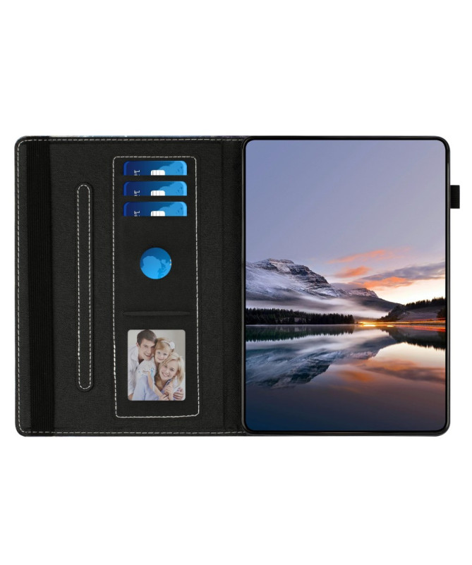 Housse iPad (2025) / 10.9 (2022) avec support et rangement cartes | Yoshi - photo 7