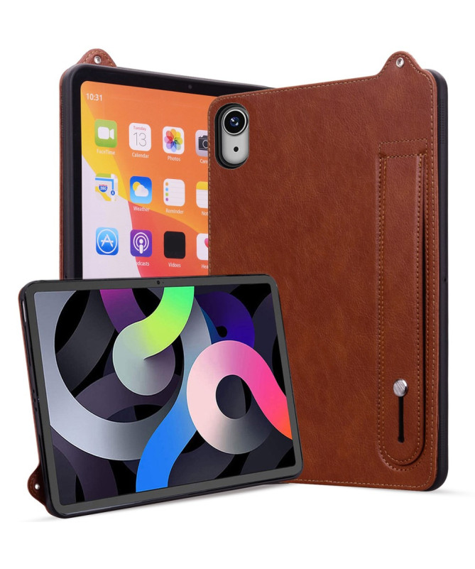 Coque iPad (2025) / 10.9 (2022) avec support et sangle main | Leroni