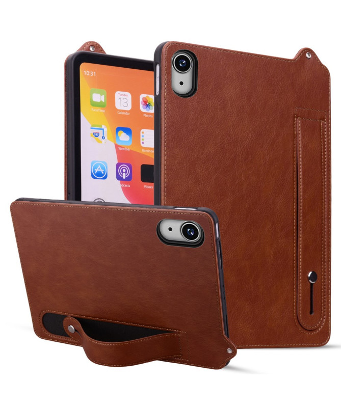 Coque iPad (2025) / 10.9 (2022) avec support et sangle main | Leroni