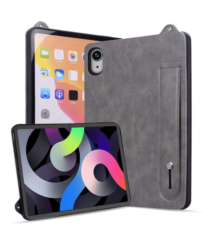 Coque iPad (2025) / 10.9 (2022) avec support et sangle main | Leroni