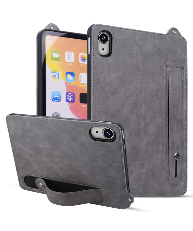 Coque iPad (2025) / 10.9 (2022) avec support et sangle main | Leroni