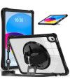 Coque iPad (2025) / 10.9 (2022) avec sangle main et bandoulière | Rigg
