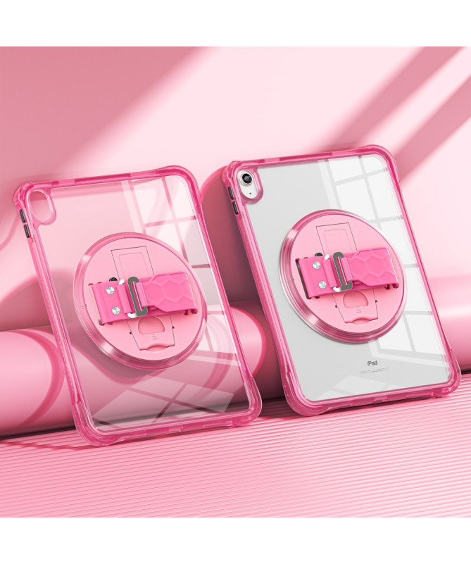 Coque iPad (2025) / 10.9 (2022) avec sangle main et bandoulière | Rigg