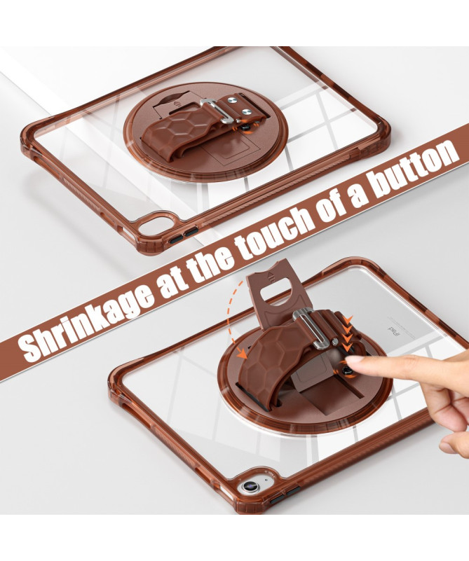 Coque iPad (2025) / 10.9 (2022) avec sangle main et bandoulière | Rigg