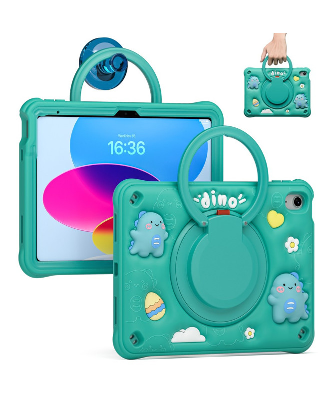 Coque iPad (2025) / 10.9 (2022) avec poignée rotative et suspension mu