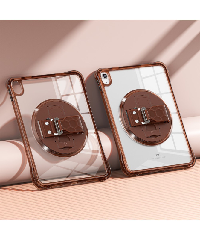 Coque iPad (2025) / 10.9 (2022) avec sangle main et bandoulière | Rigg