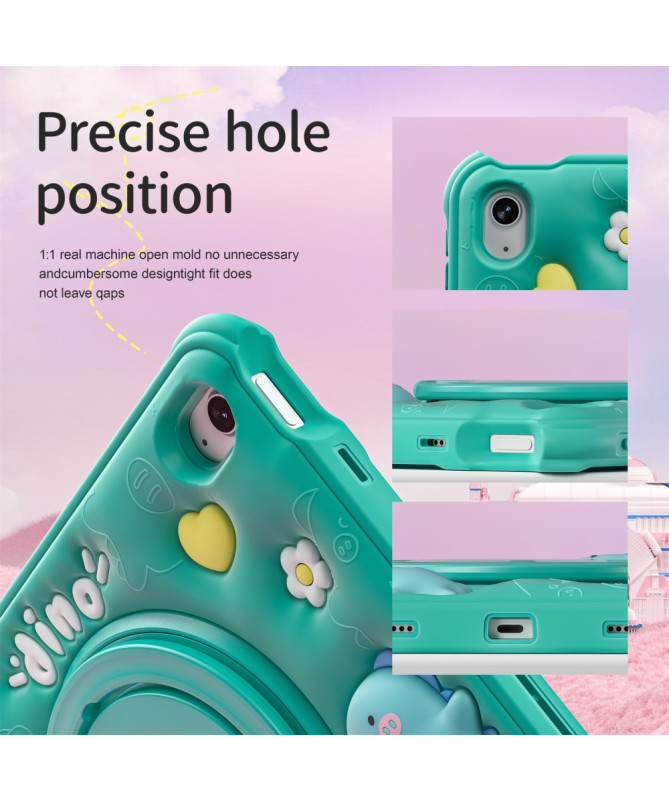 Coque iPad (2025) / 10.9 (2022) avec poignée rotative et suspension mu