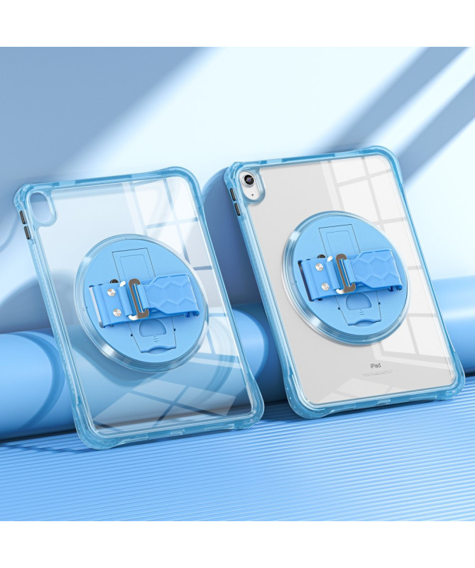 Coque iPad (2025) / 10.9 (2022) avec sangle main et bandoulière | Rigg