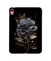 Coque iPad 10.9 (2022/2025) Rose Noire