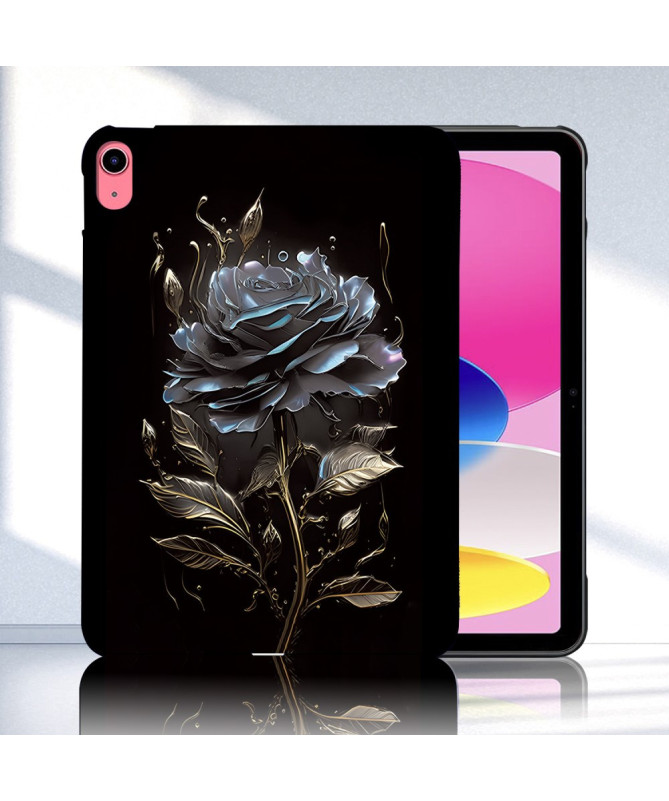 Coque iPad 10.9 (2022/2025) Rose Noire