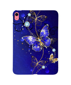 Coque iPad 10.9 (2022/2025) TPU Slim - Butterfly Jewel
