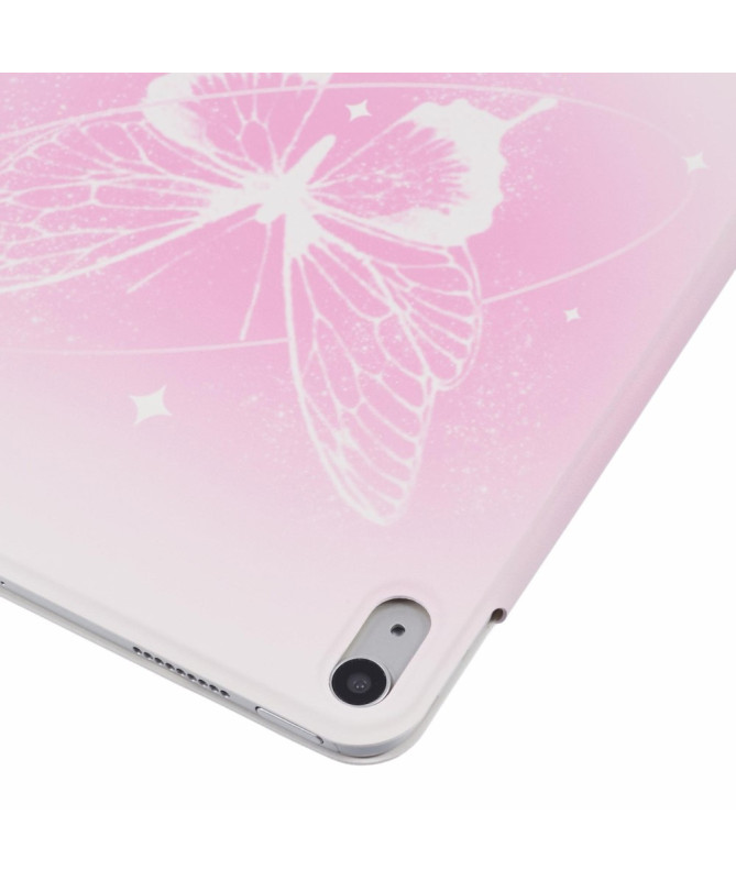 Housse iPad (2025) / 10.9 (2022) Smart Cover Origami | Butterfly Rose