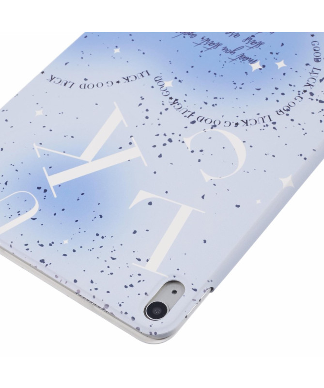 Housse iPad (2025) / 10.9 (2022) Smart Cover Origami | Blue Luck