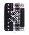 Housse iPad (2025) / 10.9 (2022) Smart Cover Origami | Houndstooth Bow