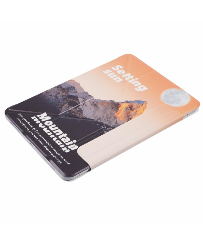 Housse iPad (2025) / 10.9 (2022) Smart Cover Origami | Snow Mountain