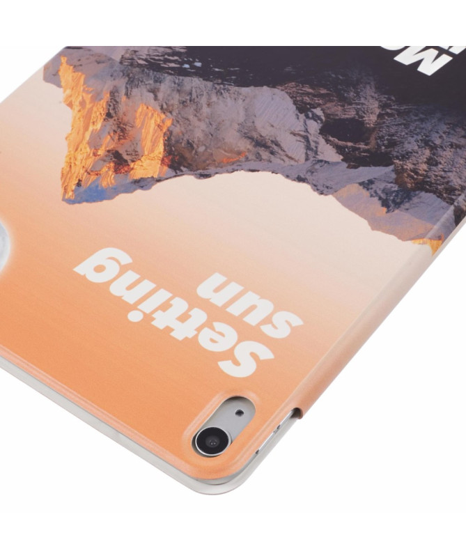 Housse iPad (2025) / 10.9 (2022) Smart Cover Origami | Snow Mountain