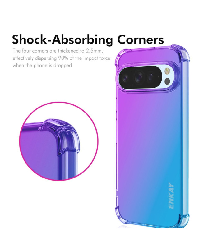 Coque Google Pixel 9 / 9 Pro Transparente Bicolore