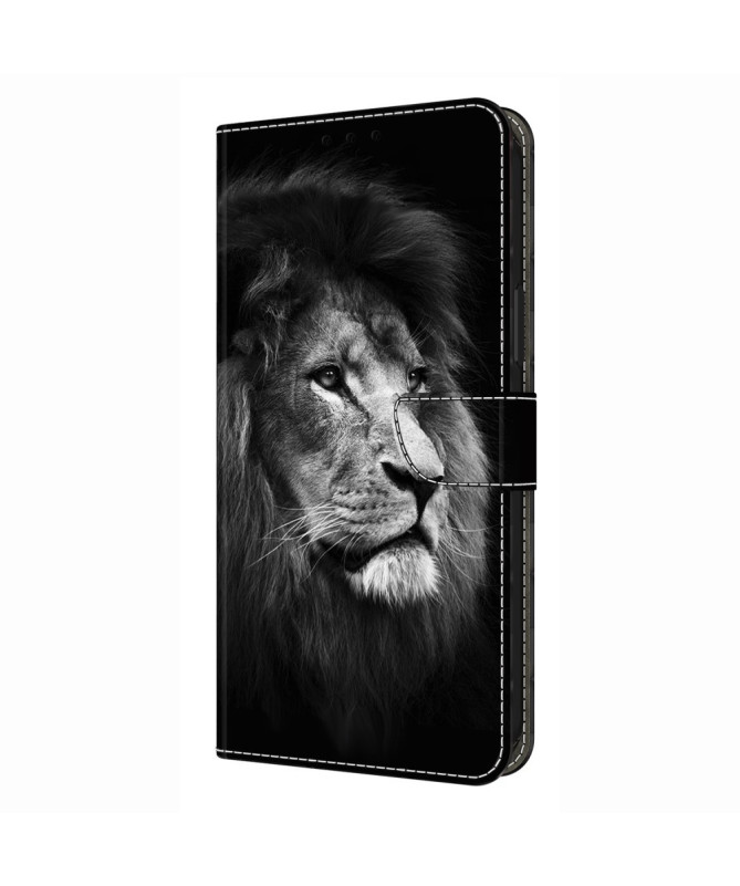 Housse Google Pixel 9 / 9 Pro | Lion Noir & Blanc