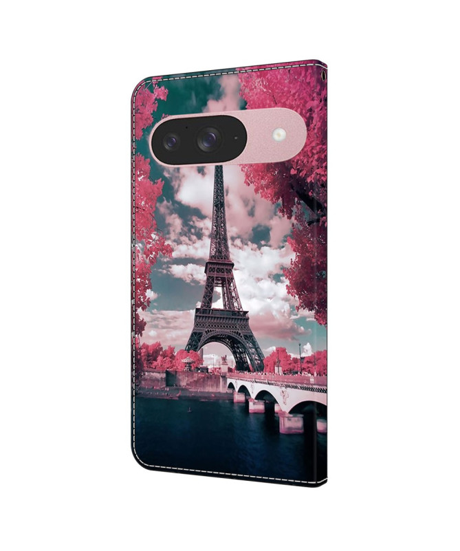 Housse Google Pixel 9 / 9 Pro | Vue Rose sur la Tour