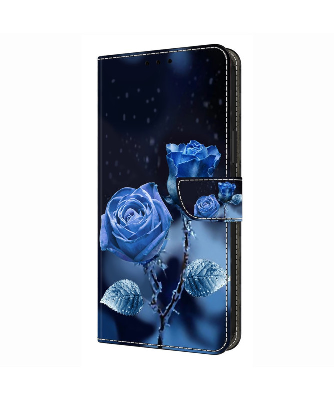 Housse Google Pixel 9 / 9 Pro | Roses Bleues Nuit