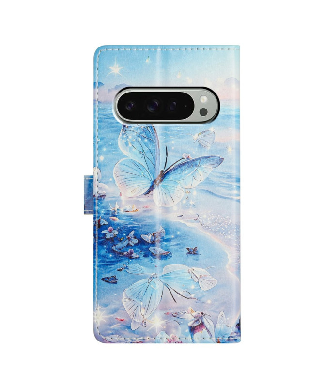 Housse Google Pixel 9 / 9 Pro | Papillons Bleu Azur