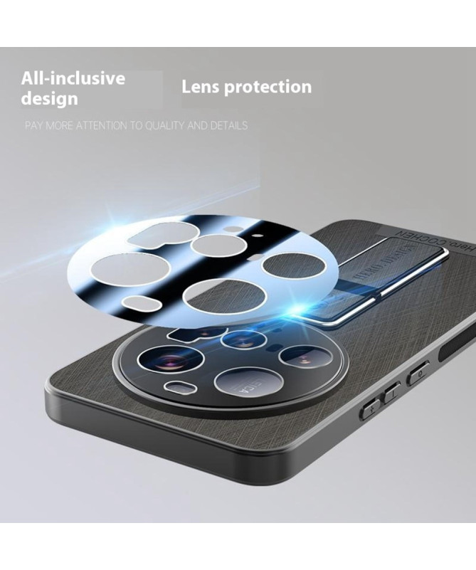 Coque Xiaomi 15 Ultra | Style Texturé Soie avec Support