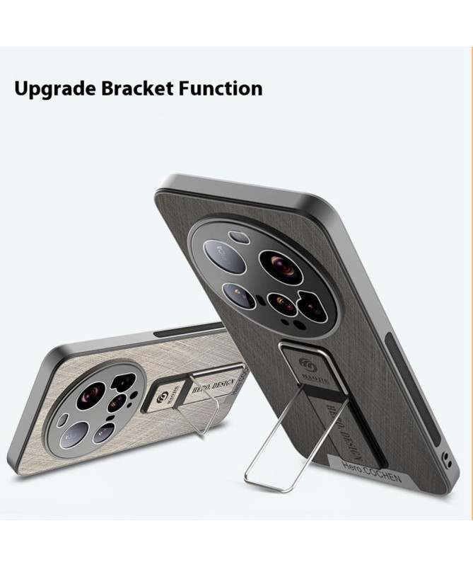 Coque Xiaomi 15 Ultra | Style Texturé Soie avec Support