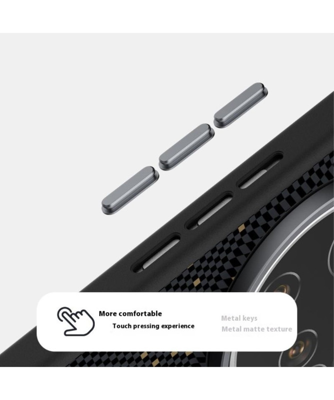 Coque Xiaomi 15 Ultra | Motif Tissé, Magnétique