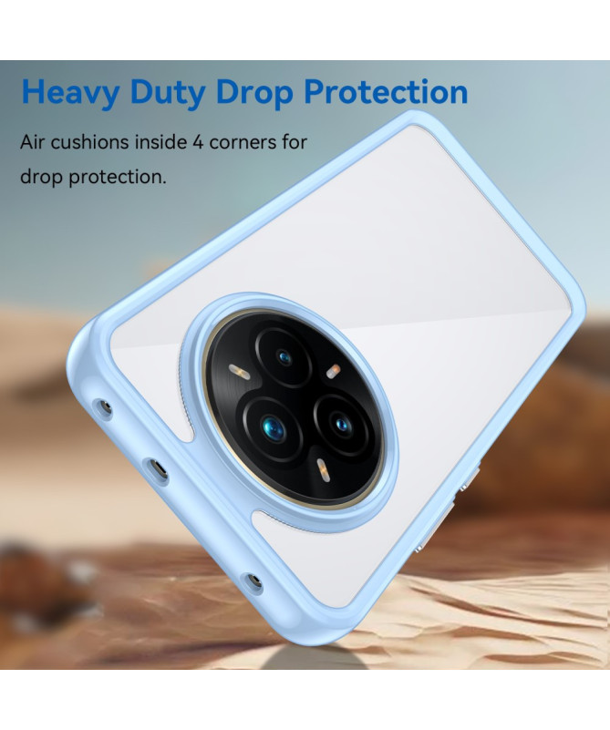 Coque Realme 14 Pro 5G Transparente Contour Couleuré
