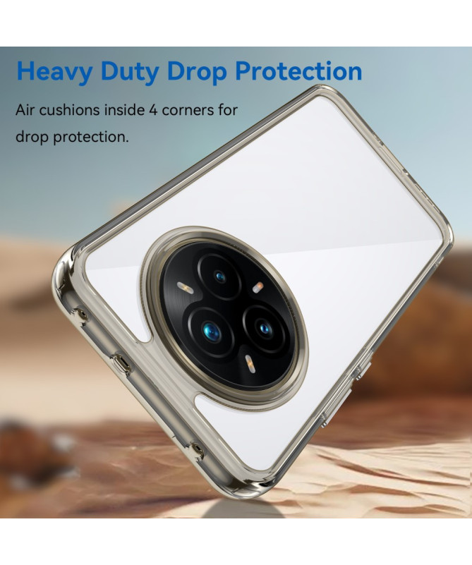 Coque Realme 14 Pro 5G Transparente Contour Couleuré