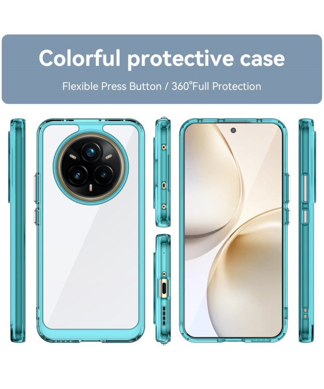 Coque Realme 14 Pro 5G Transparente Contour Couleuré