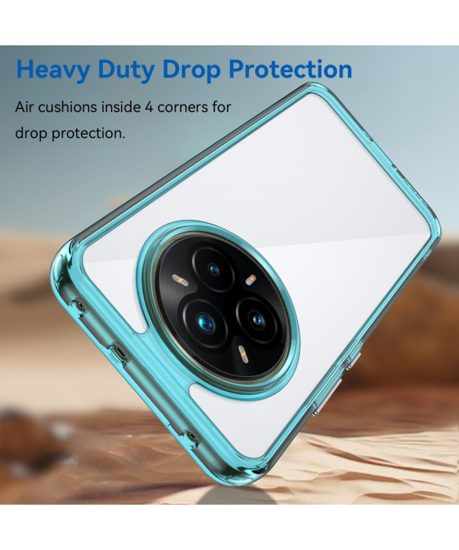 Coque Realme 14 Pro 5G Transparente Contour Couleuré