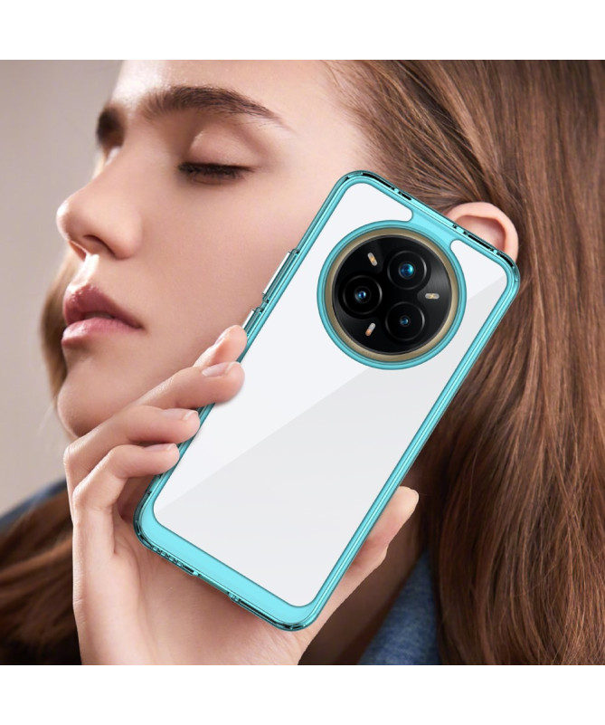 Coque Realme 14 Pro 5G Transparente Contour Couleuré