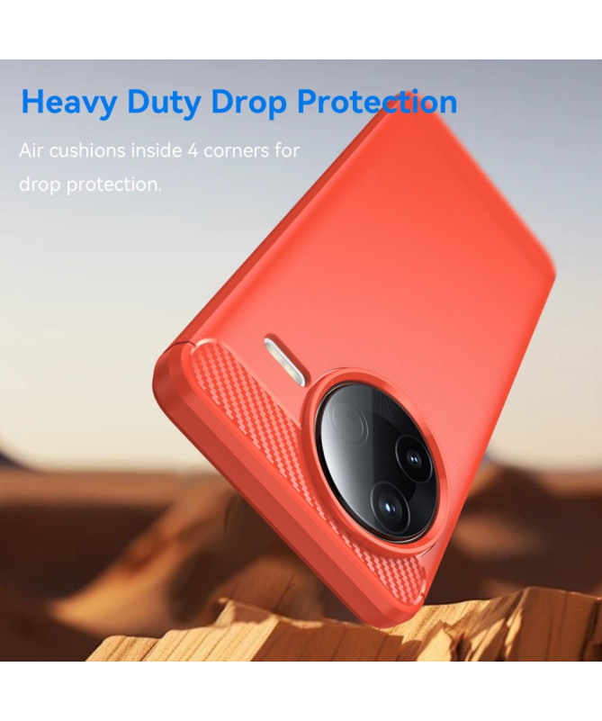 Coque Poco F7 Pro en Silicone Effet Brossé