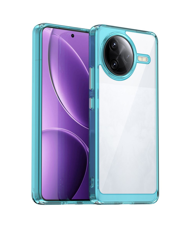 Coque Poco F7 Ultra Transparente Contour Couleuré
