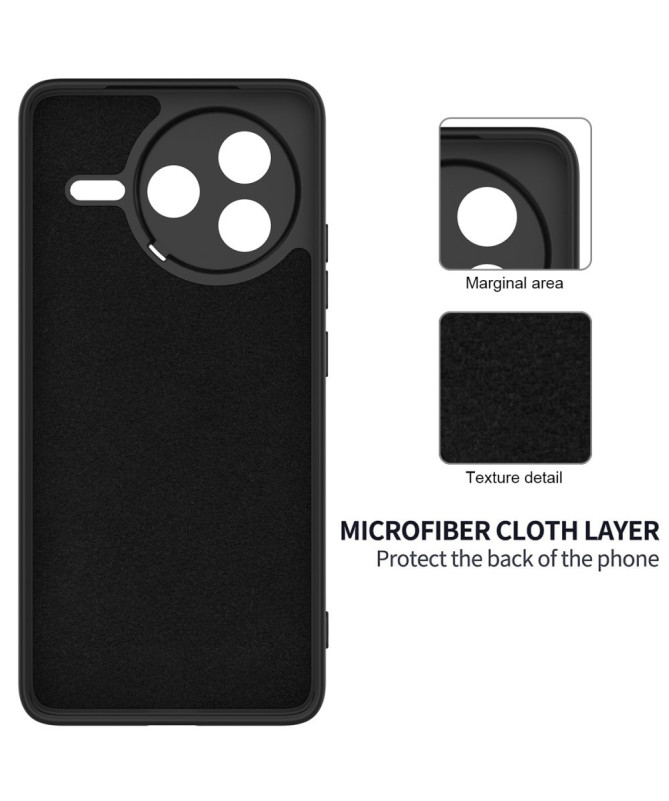 Coque Poco F7 Pro Puro silicone liquide