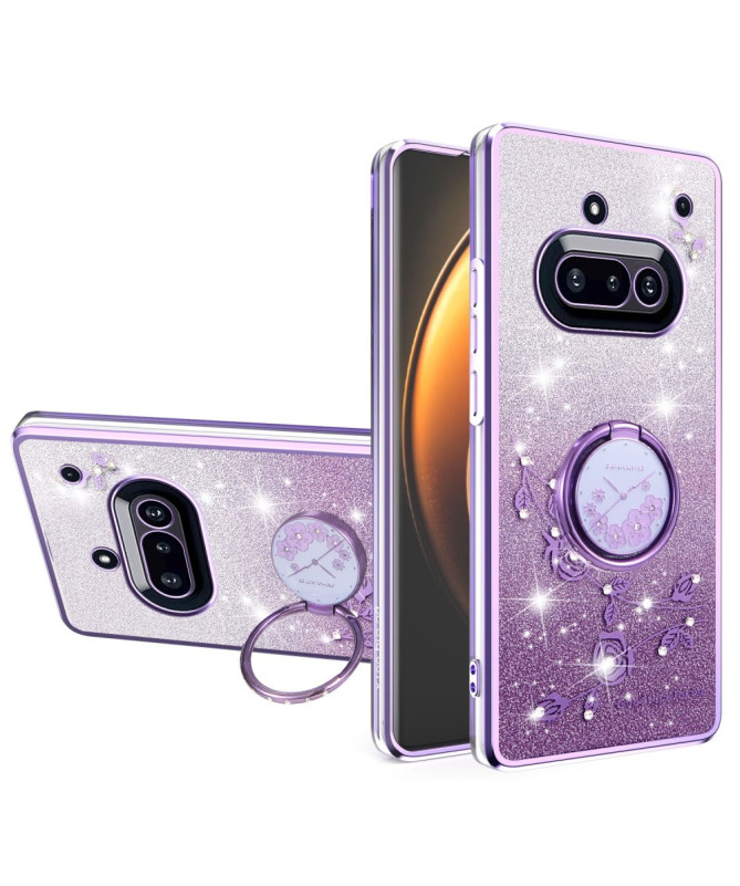 Coque Nothing Phone (3a) Glamour Glitz avec Anneau