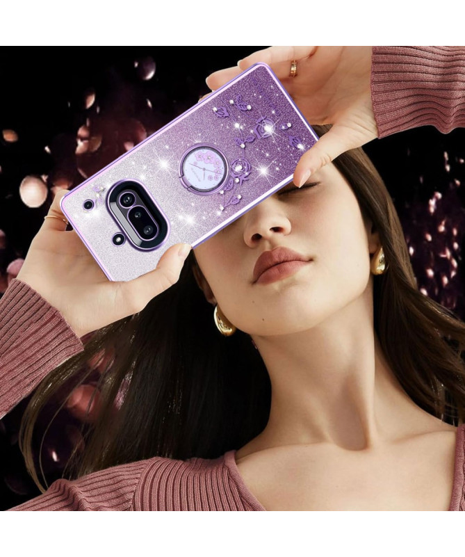 Coque Nothing Phone (3a) Glamour Glitz avec Anneau