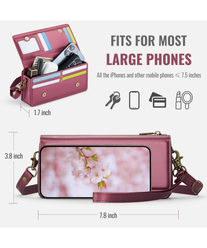 CASEME ME30 MAX | Sac Portefeuille Téléphone 4.0 à 7.5"