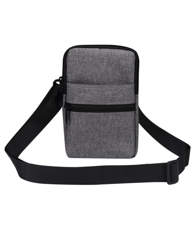 Sacoche Bandoulière Téléphone 7,2 Pouces Toile Déperlante