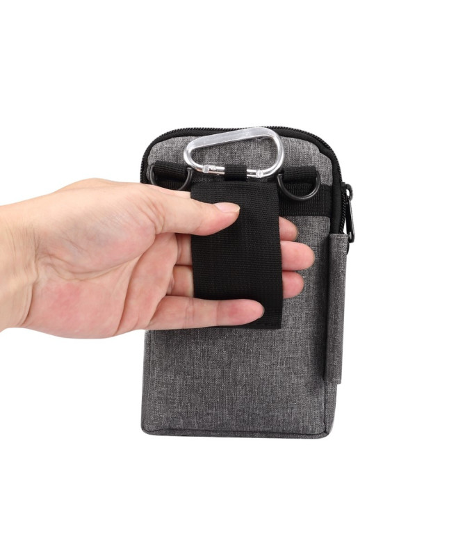Sacoche Bandoulière Téléphone 7,2 Pouces Toile Déperlante